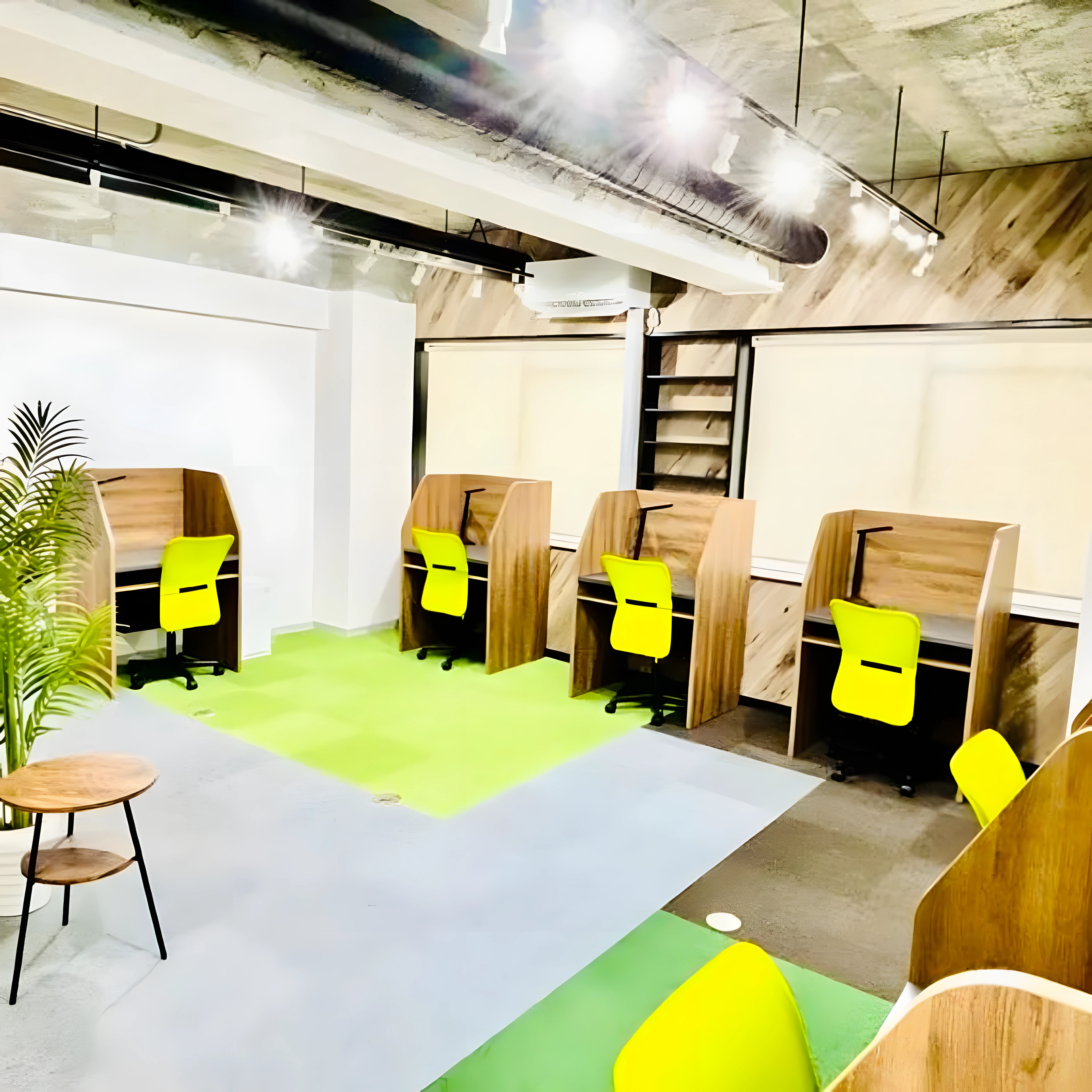 まちなか自習室の店内