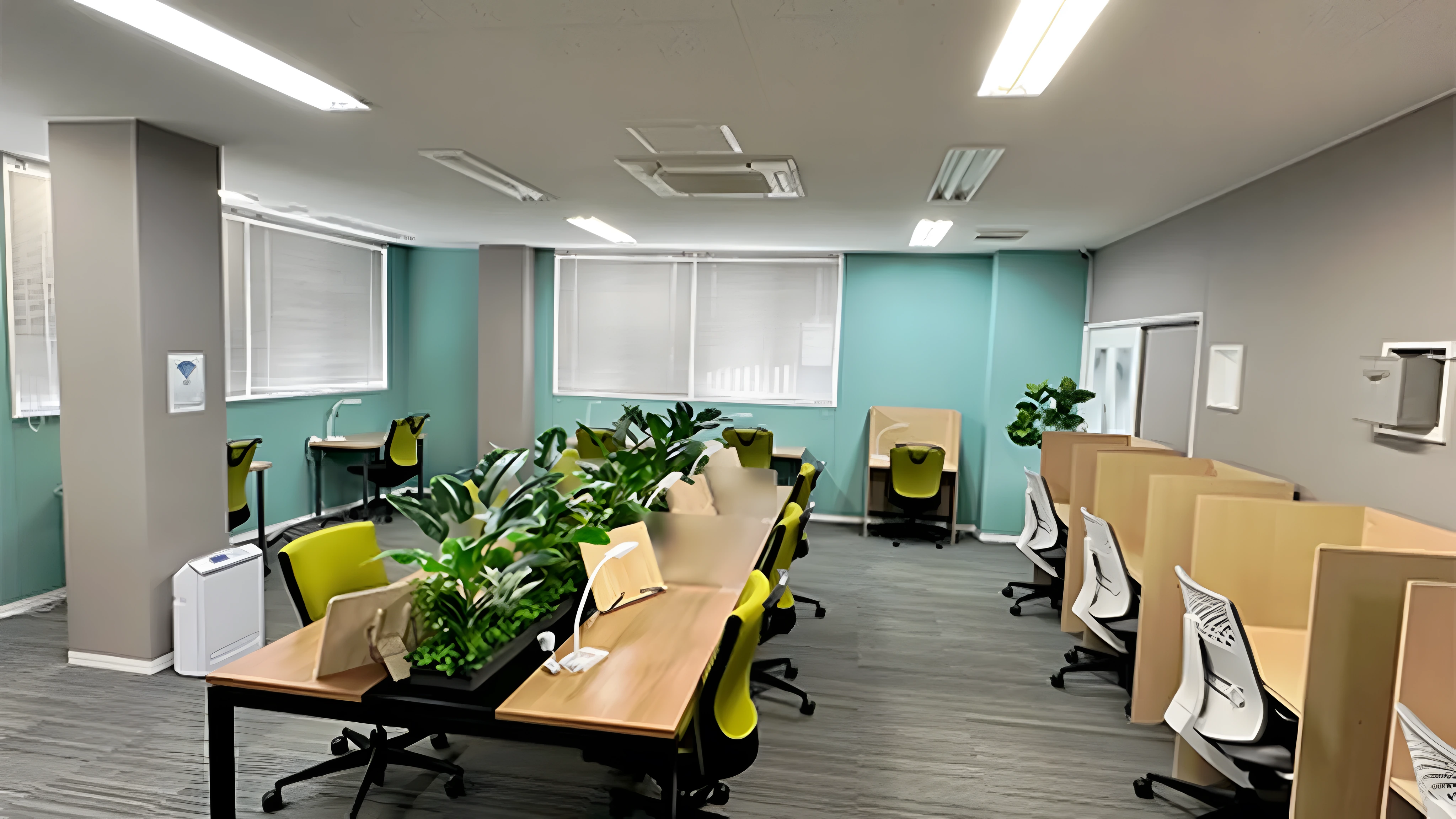 【徳島】自習室 Desk and Chair 沖浜店