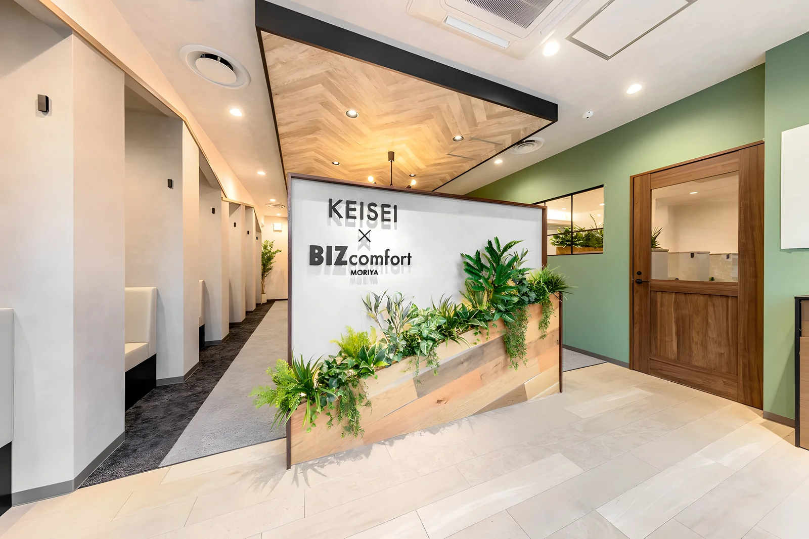 KEISEI×BIZcomfort守谷の外観・内観写真（画像提供: BIZcomfort）