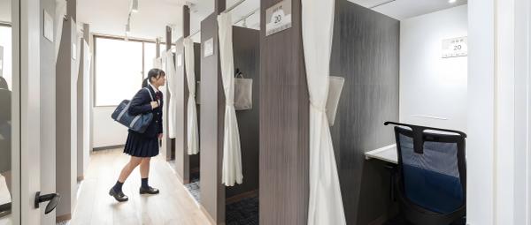 自習室 KAKOI 本郷三丁目駅前店 の内観（画像提供: 自習室KAKOI）